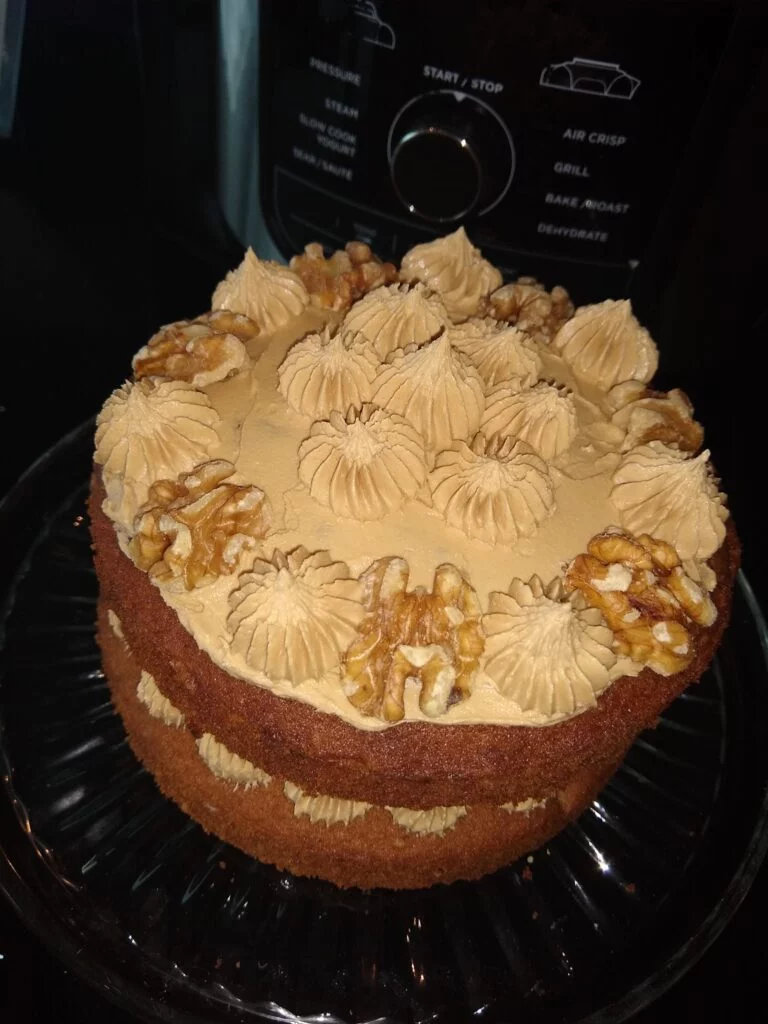 Coffee and Walnut Cake